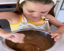The star enjoys cooking and baking.